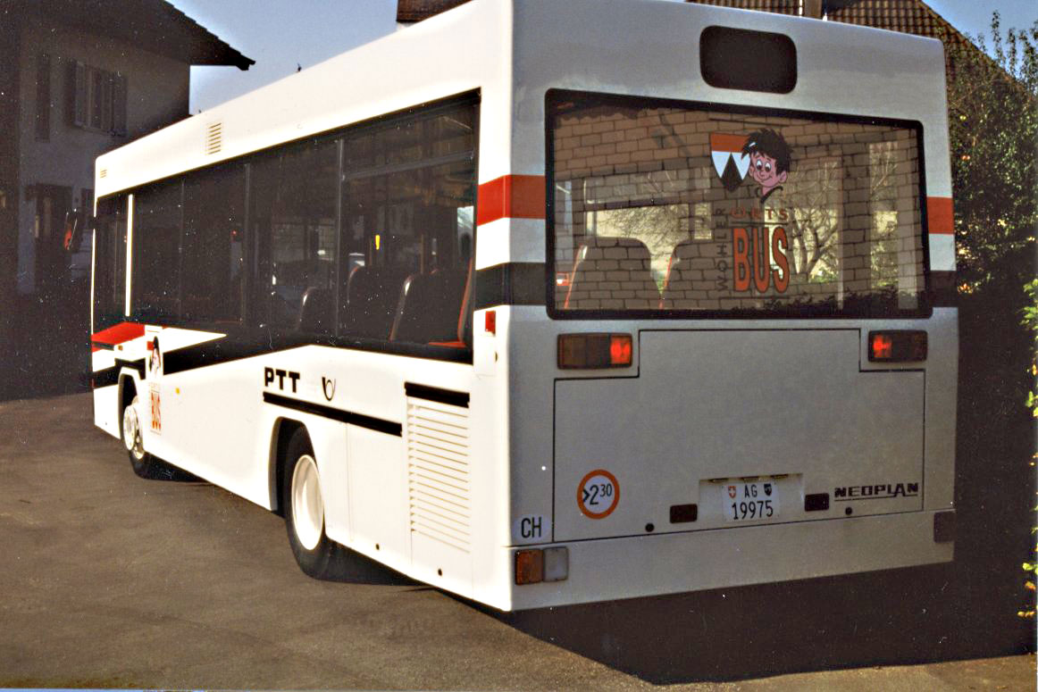 Erste Ortsbusse Wohlen